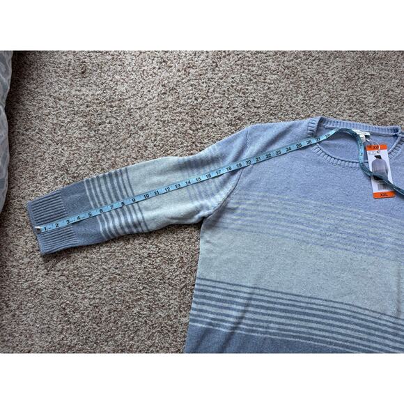 ELLA MOSS Sweater size Women's XXL; Blue & Green Ombre;  NWT - Picture 4 of 5